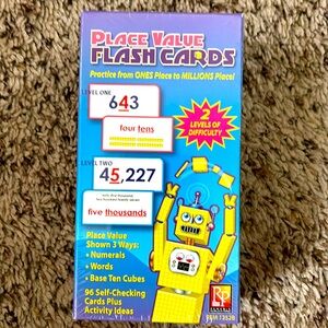 Place Value Flashcards grades 2 & up